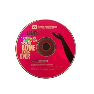 AS IS I could sing of your love forever live disc modern worship songs Music CD